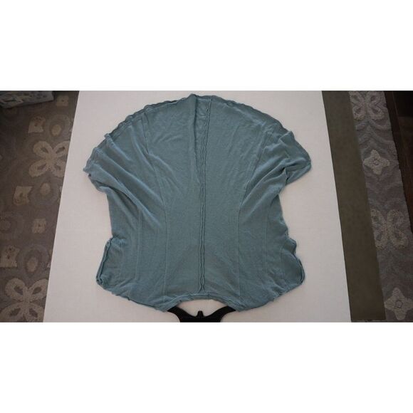 Free People x We The Free Women's Sz S Ocean Day Blue Sammie Pleated Top $58+ - Picture 9 of 9